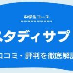 スタディサプリ　口コミ　　　評判